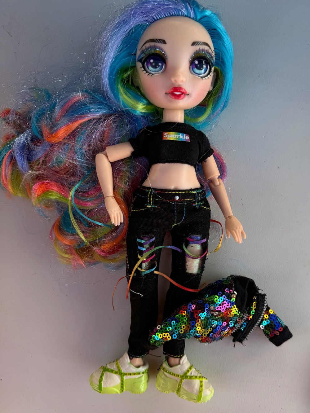 Rainbow High Doll Amaya Raine Glitter Hair Studio Sparkle - NEW